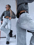 DAD FIT джинсы "WODOO" T265-17 - СВЕТЛО-СЕРЫЕ